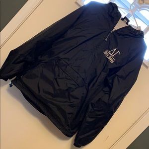 3/4 Zip Navy Blue Delta Gamma Sorority Rain Jacket